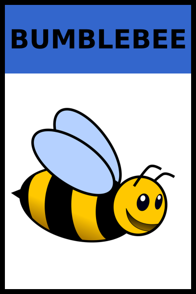 The first logo of Bumblebee Games